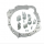 Перехідна плита КПП PMC Motorsport NISSAN RB RB20/RB25/RB26/RB30 - BMW M57N